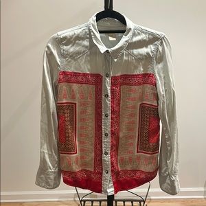 Festival Ready Lucky Brand Western Shirt